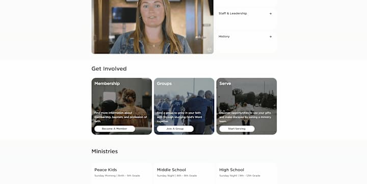Cover image for Peace Church