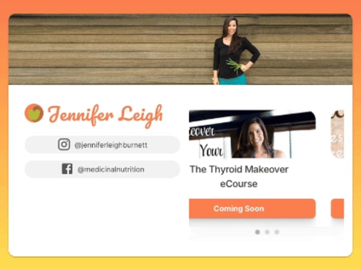 Cover image for Jennifer Leigh Wellness | Framer Landing Page