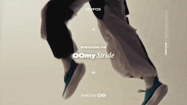 Cover image for OOFOS - OOmy Stride Campaign :: Behance