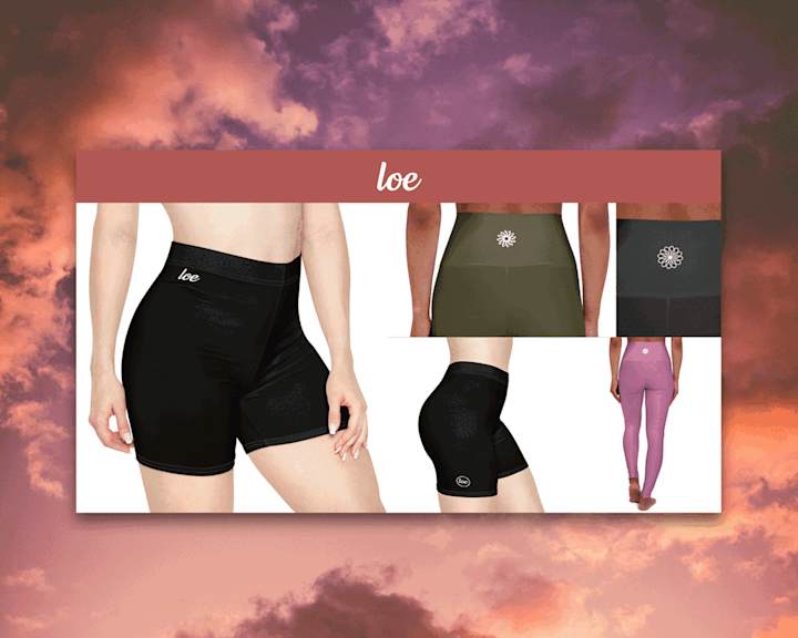 Cover image for Loe Athleisure Company // Brand Identity