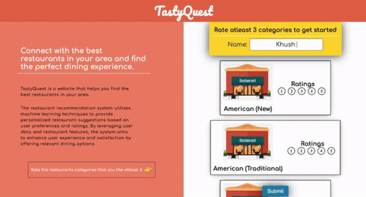 Cover image for A Restaurant Recommendation system 