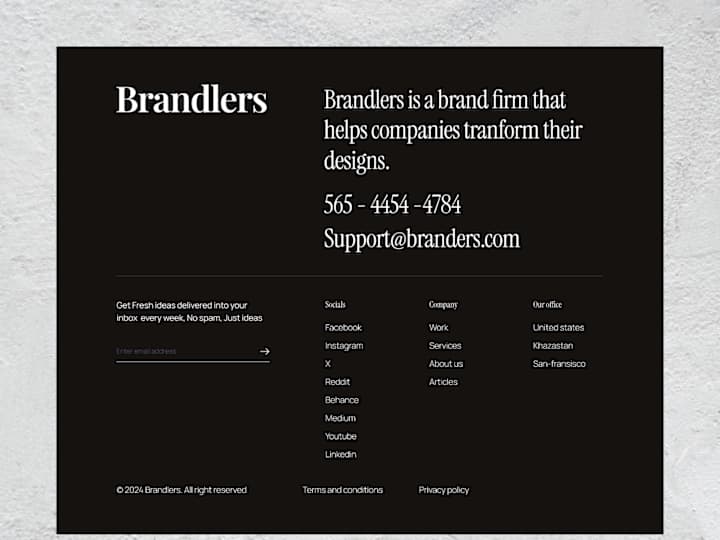 Cover image for Brandlers Website Development