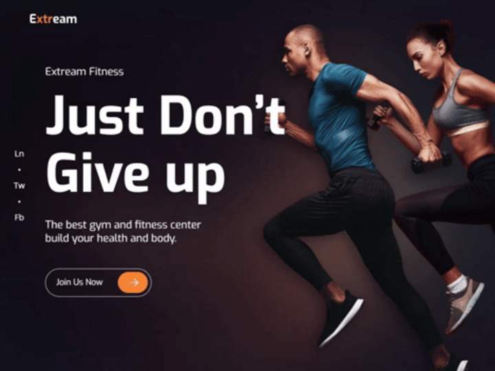 Cover image for Extream Fitness - Website Design & Development