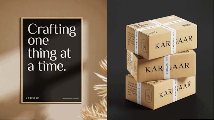 Cover image for Karigaar - Home Decor - Brand Identity Design