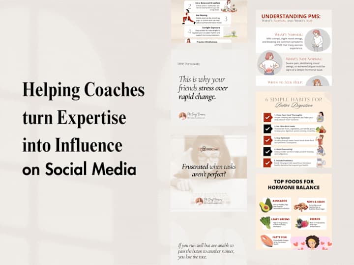 Cover image for Social media service for coaches and personal brands