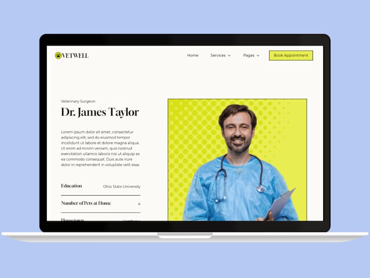 Cover image for Vetwell - Webflow Template