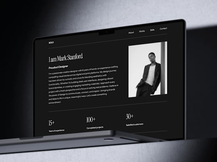 Cover image for Solo Folio- Notion Themed Portfolio Template