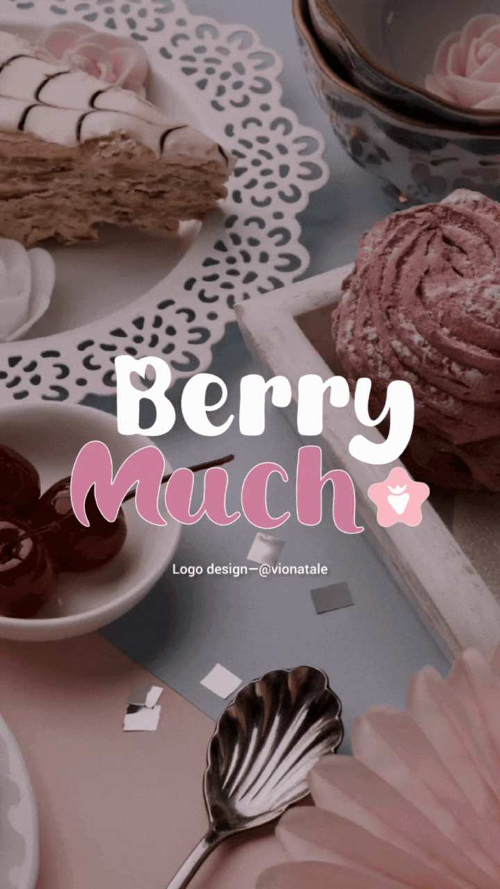 Cover image for Brand Identity: Berrymuch (Korean Style Cake)