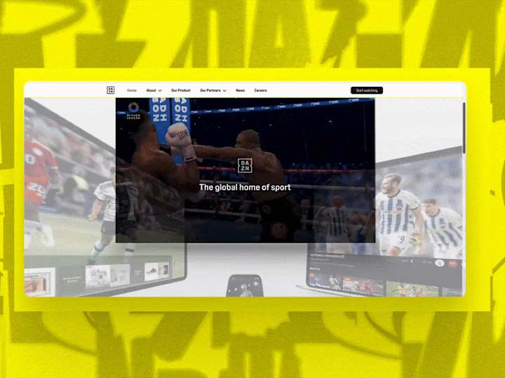 Cover image for DAZN Group • Elevating the Sports Streaming Experience