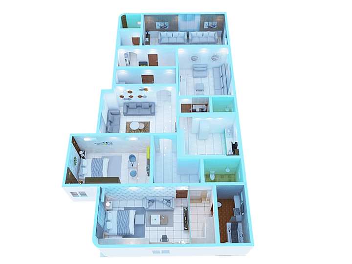 Cover image for 3d floor plan