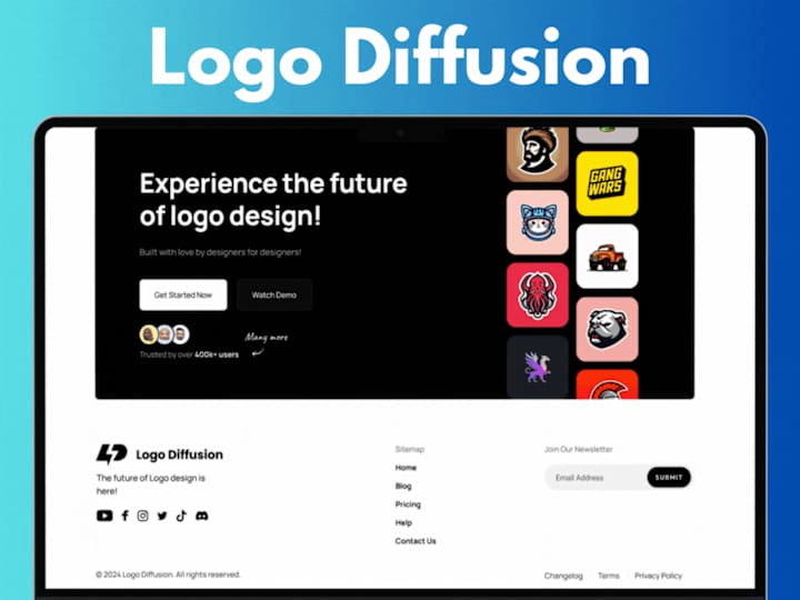 Cover image for Logo Diffusion - Webflow website development