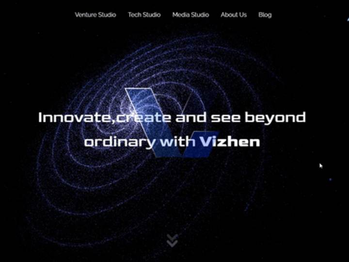 Cover image for Vizhen | Company Website | React with Nextjs