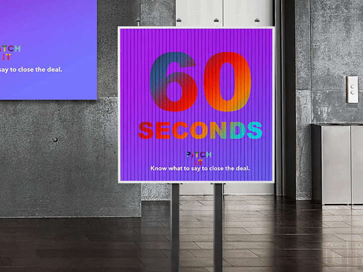 Cover image for PITCH IT -  60 SECONDS CAMPAIGN