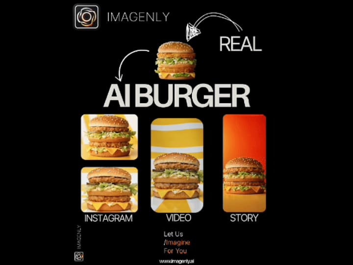 Cover image for AI Advertising - AI Food Ads | AI Burger