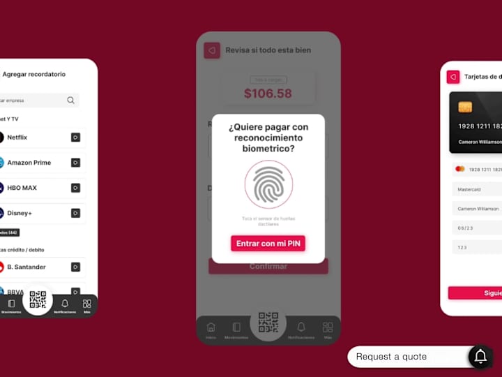 Cover image for Flutter UX/UI Design for a Payment App – Mobile App 