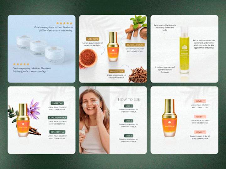 Cover image for Shankara: Visual Refresh for a Skincare Ayuurvedic Brand