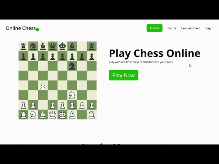 Cover image for Web-based Chess Game | Bug Fixed and built it again