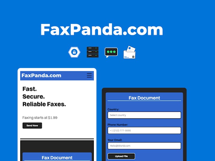 Cover image for Full Service SaaS - FaxPanda 🐼