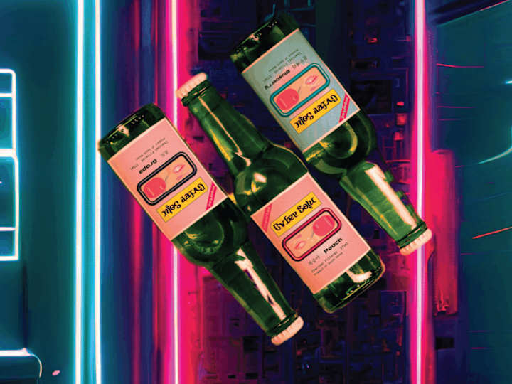 Cover image for Cyber Soju Brand Design