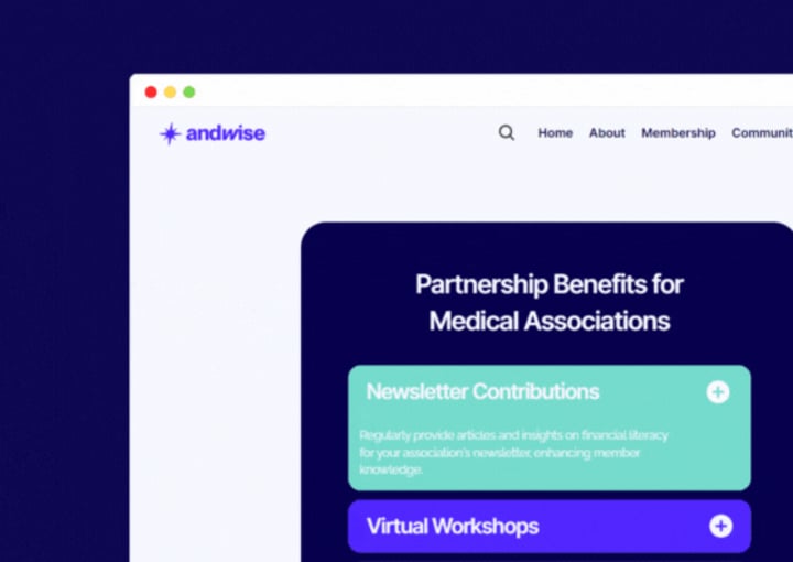Cover image for Andwise Framer Web Design
