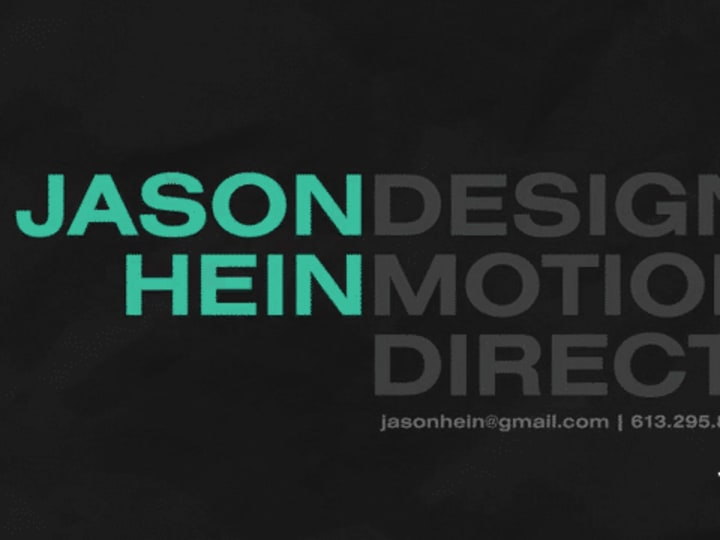 Cover image for Motion Design Demo Reel