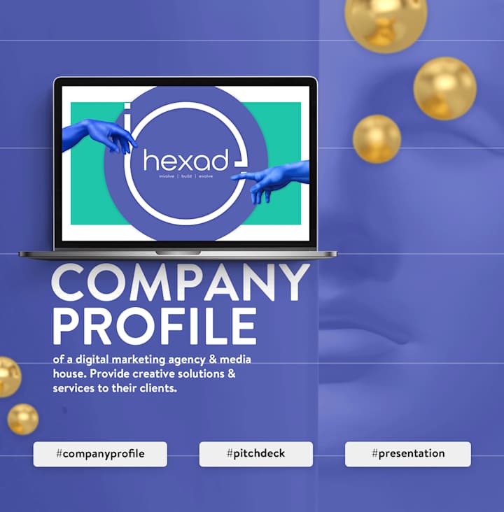 Cover image for Advertising Company Profile/ Pitch Deck