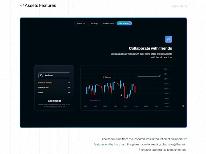 Cover image for Assets: Landing page for a crypto & NFT marketplace