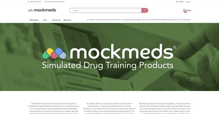 Cover image for MockMeds  // Creative Direction