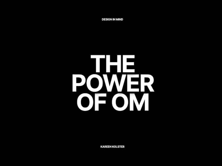 Cover image for Book Design & Illustration: The Power of Om