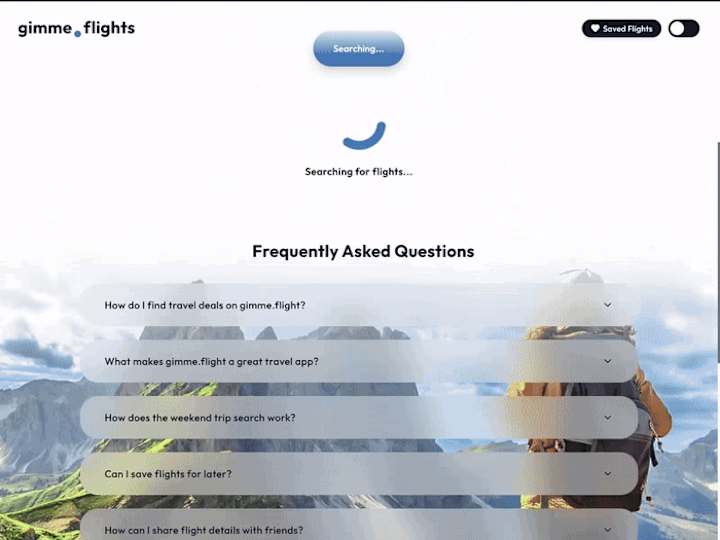 Cover image for Gimme.flights - web app for flight search