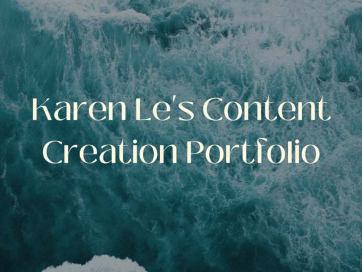 Cover image for Content Creation Portfolio