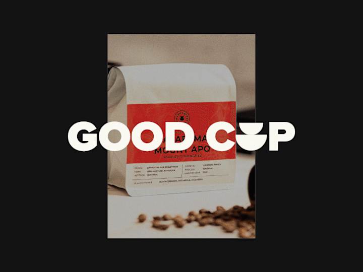 Cover image for ☕️ Good Cup Coffee Co. — Brand design for a coffee shop 