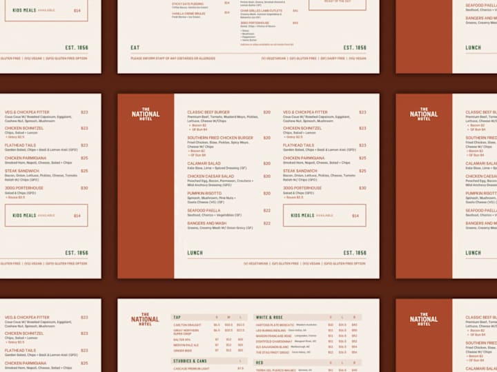 Cover image for Restaurant Menu Design | Food, Cafe, Bar, Drinks