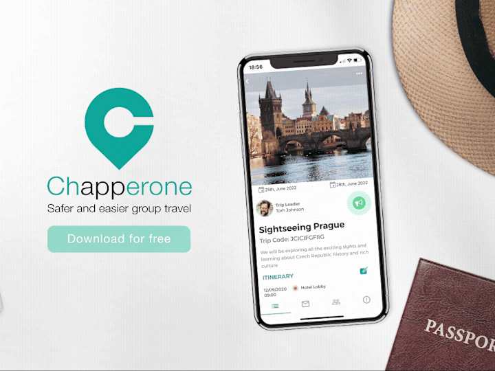 Cover image for Chapperone - Safer and easier group travel