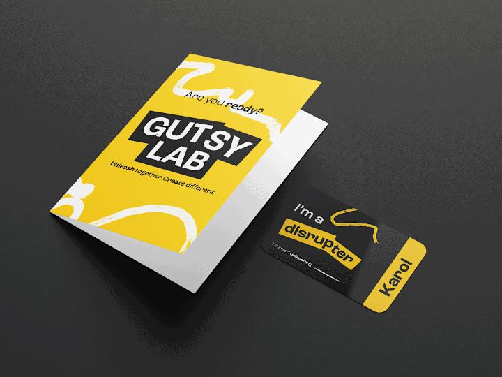 Cover image for [Brand identity] GUTSY LAB 