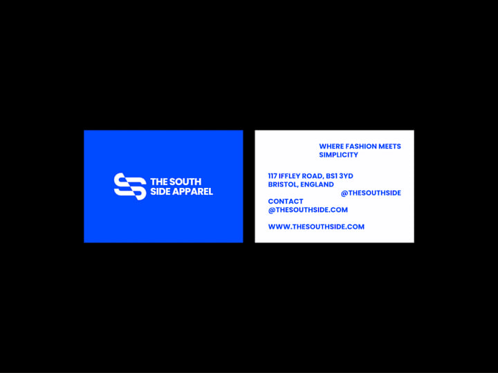 Cover image for The South Side Apparel | Brand Identity Design