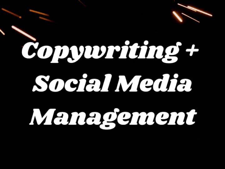 Cover image for Copywriting and Social Media Management x Broadcaster