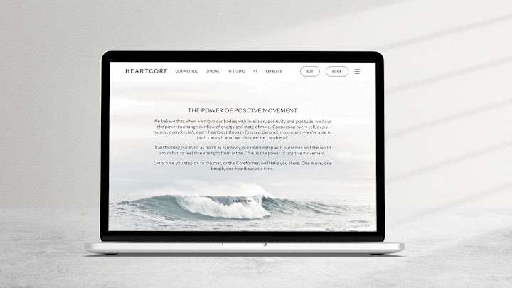 Cover image for Web Design - HEARTCORE