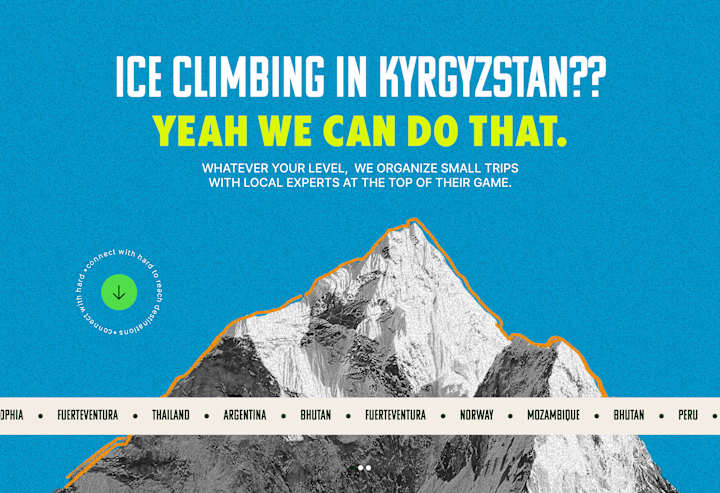 Cover image for Adventure Agency Brand Identity and Landing Page Design