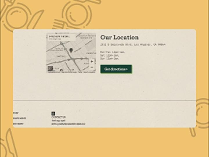 Cover image for Grandma’s Kitchen–Authentic Lebanese Restaurant Framer Website 