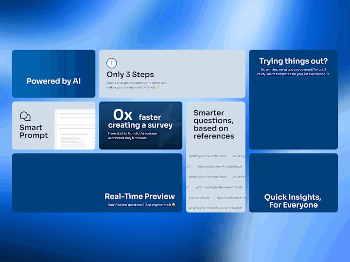 Cover image for Redesigned Poplite’s Survey Flow to Cut Time by 96%