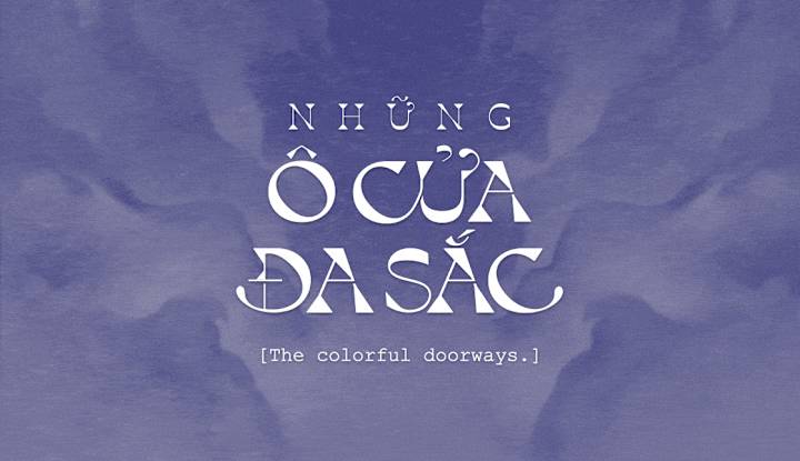 Cover image for NHỮNG Ô CỬA ĐA SẮC (The colorful doorways) :: Behance