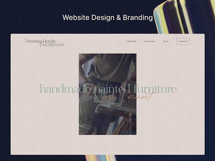 Cover image for Web Design and Brand Identity for Downing-Hendry Furniture
