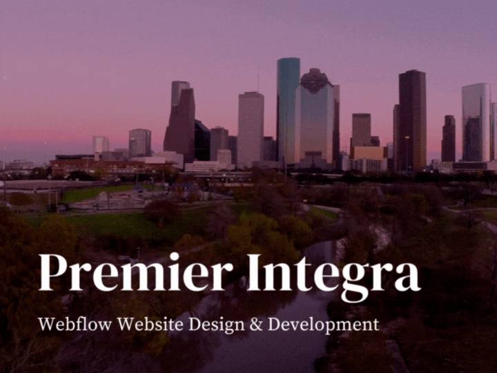 Cover image for Premier Integra — Webflow Website Design & Development