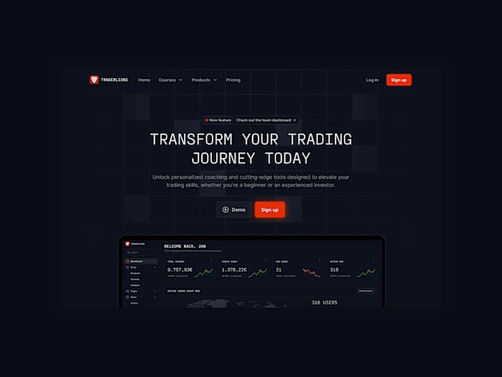 Cover image for TraderLions ⏐ Web & App