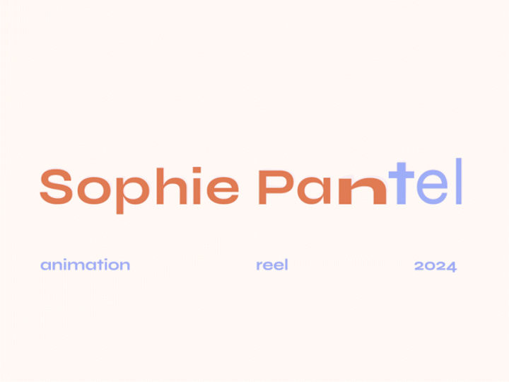 Cover image for Sophie Panteli - 2024 Animation Showreel