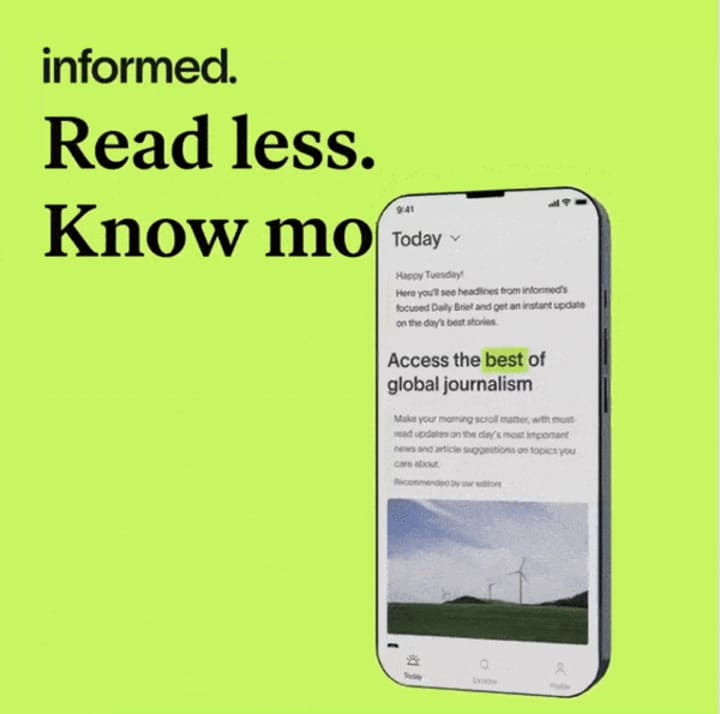 Cover image for informed