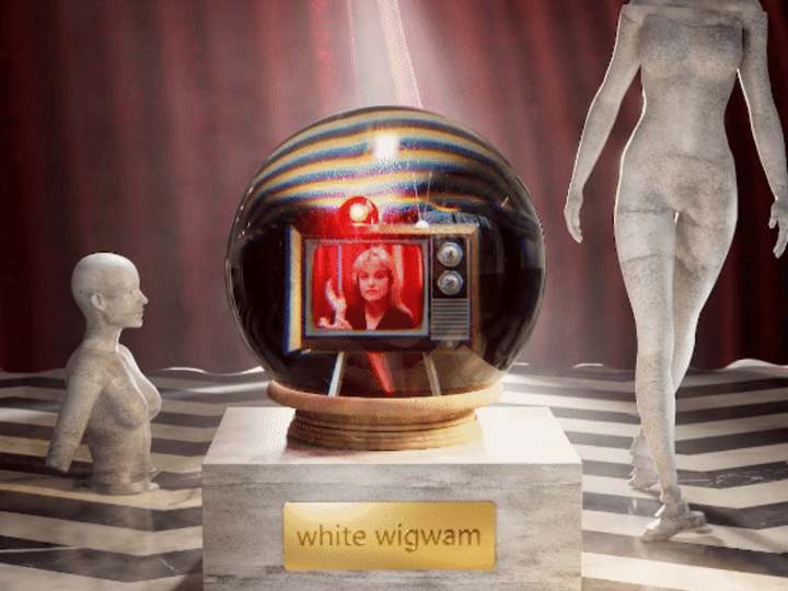 Cover image for WHITE LODGE | MAN IN A SPHERE ART PROJECT