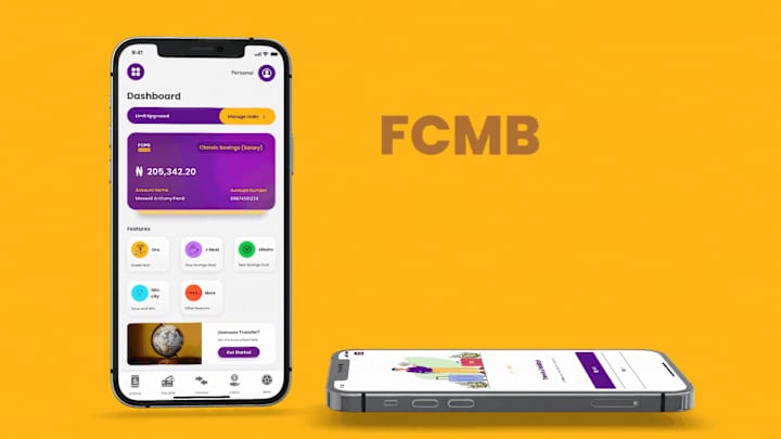 Cover image for FCMB - Mobile App {UI/UX}