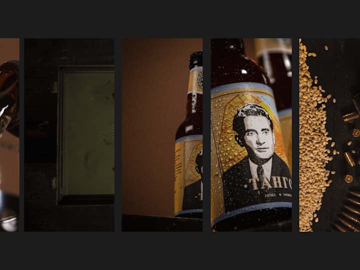 Cover image for Đeneral & Tango beers, Label design
